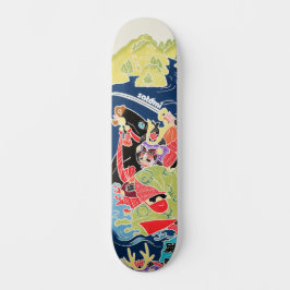satomi Festival Banner Persoonlijk Skateboard