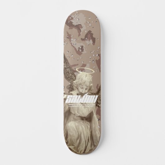 Satomi Motorsport "𝘿𝙚𝙨𝙚𝙧𝙩 𝙎𝙤𝙣 𝙜" Persoonlijk Skateboard (Voorkant)
