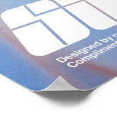 Satomi Motorsport "𝙧𝙚𝙜𝙖 𝙡𝙞𝙖" Poster (Hoek)