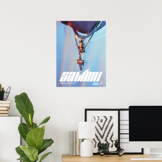 Satomi Motorsport "𝙧𝙚𝙜𝙖 𝙡𝙞𝙖" Poster (Thuiskantoor)