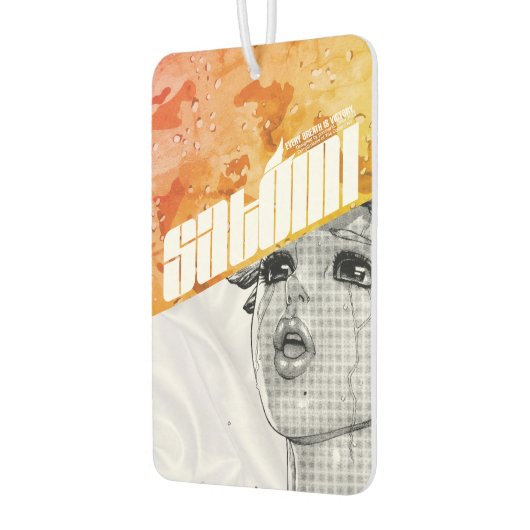 Satomi Motorsport "𝙬𝙚𝙚𝙥4𝙢𝙚 GOLD" Luchtverfrisser (Links)