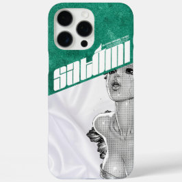 satomi Motorsport "𝙬𝙚𝙚𝙥4𝙢𝙚 GREEN" iPhone 16 Pro Max Hoesje