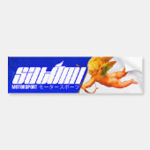 satomi motorsport "25"  bumpersticker (Voorkant)