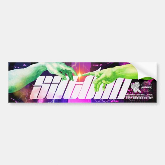 satomi motorsport "2e Contact" Bumpersticker (Voorkant)