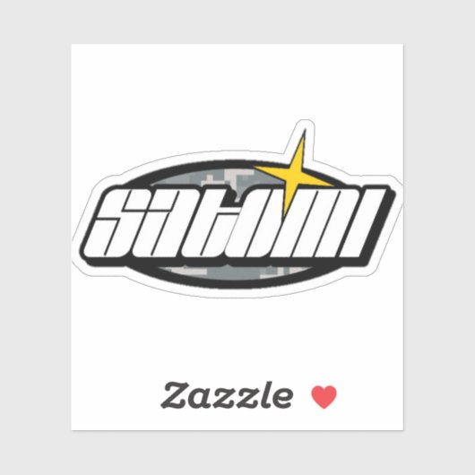satomi motorsport Actie Sticker (Vel)