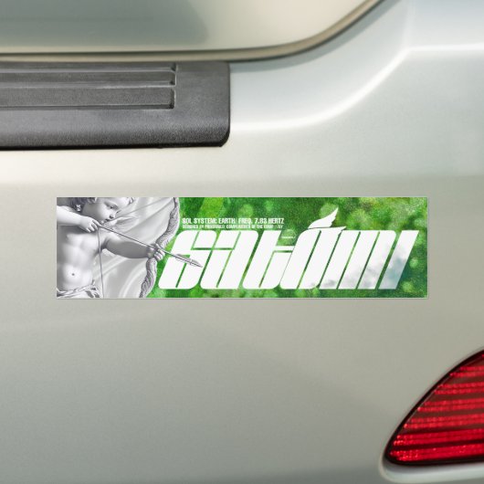 satomi motorsport "Chloroplast" slap sticker (Op auto)