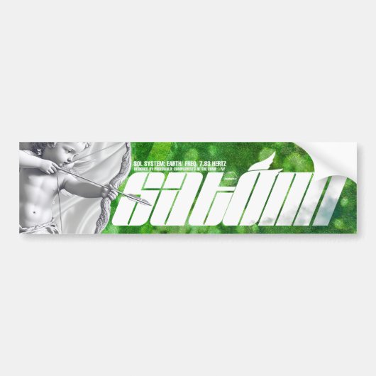 satomi motorsport "Chloroplast" slap sticker (Voorkant)