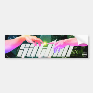 satomi motorsport "Contact" Slap Sticker