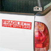 satomi motorsport Drive With Care Bumpersticker (Op Truck)