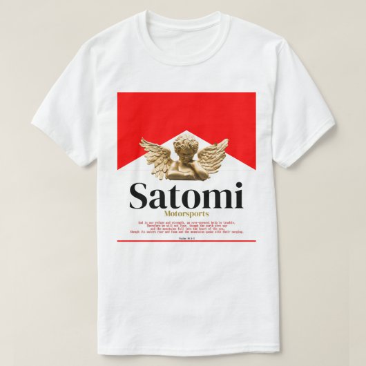 satomi motorsport F-46 T-shirt (Design voorkant)