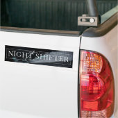 satomi motorsport "Night Shifter v2" Bumpersticker (Op Truck)