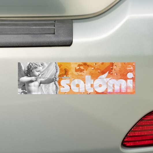 satomi motorsport "OG GOLD" Bumpersticker (Op auto)
