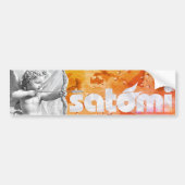 satomi motorsport "OG GOLD" Bumpersticker (Voorkant)