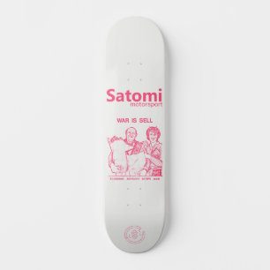 satomi motorsport OORLOG IS VERKOOP Persoonlijk Skateboard