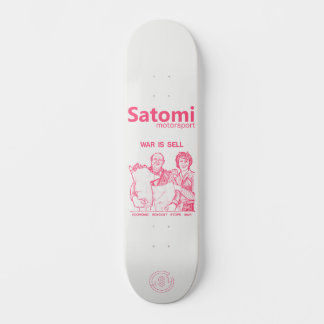 satomi motorsport OORLOG IS VERKOOP Persoonlijk Skateboard