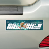 Satomi Motorsport Race Division "Glacial" Bumpersticker (Op auto)