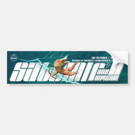 Satomi Motorsport Race Division "Glacial" Bumpersticker