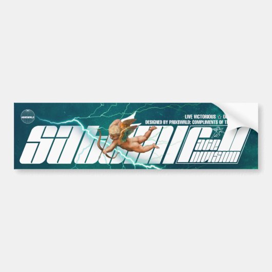 Satomi Motorsport Race Division "Glacial" Bumpersticker (Voorkant)