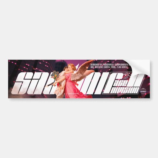 Satomi Motorsport RACE DIVISION MOEDERSCHAP Bumpersticker (Voorkant)