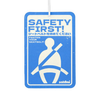 Satomi Motorsport Safety First Luchtverfrisser