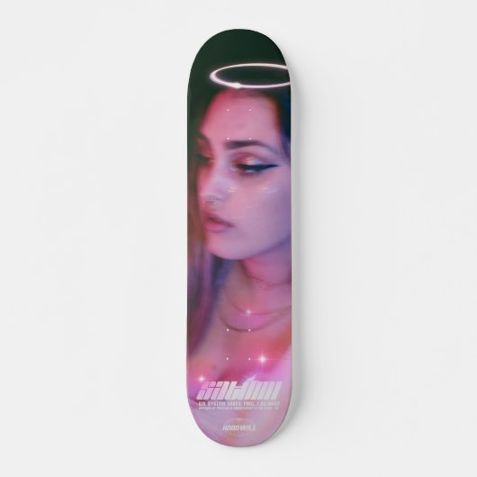 Satomi Motorsport "Satomi Angel 02" Persoonlijk Skateboard (Voorkant)