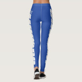 Satomi Motorsport "Satomi Angel Blue" Leggings (Achterkant)