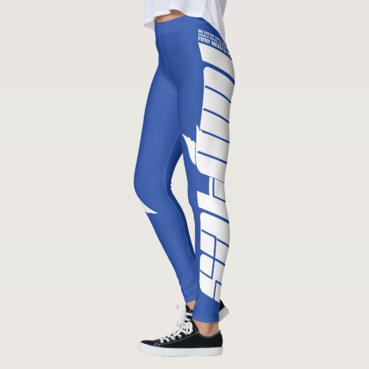 Satomi Motorsport "Satomi Angel Blue" Leggings (Links)