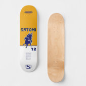 satomi motorsport Senna 99T Persoonlijk Skateboard (Voorkant)