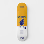 satomi motorsport Senna 99T Persoonlijk Skateboard (Voorkant)