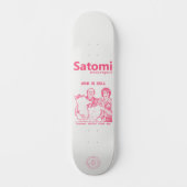 satomi motorsport WAR IS SELL Persoonlijk Skateboard (Voorkant)