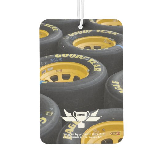 satomi motorsport wheels luchtverfrisser (Achterkant)