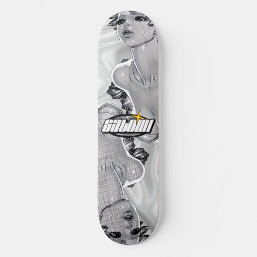 satomi motorsport "Y2K Bae" skateboard (Voorkant)