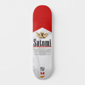 satomi motorsports Senna MP4/4 Persoonlijk Skateboard (Voorkant)