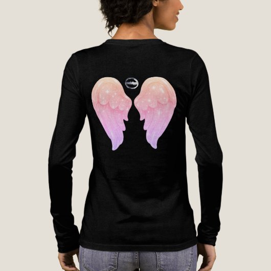 satomi motosport "wings" Tri-Blend shirt (Achterkant)