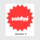 satomi Toymaker Vinyl Sticker (Vel)