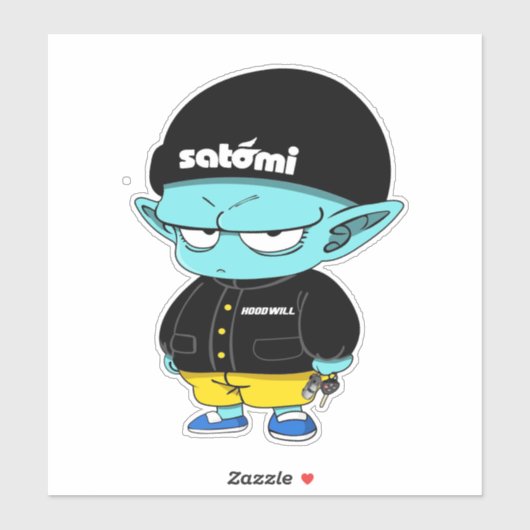 satomi x Hoodwill Driver Sticker (Vel)