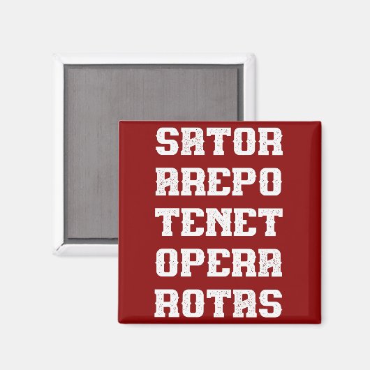 SATOR1 MAGNEET (Voorkant / Achterkant)