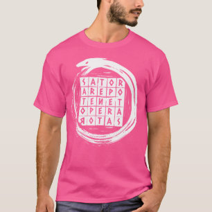 Sator - Arepo - Tenet - Opera - Rotas Square Ourob T-shirt