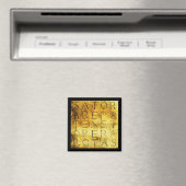 Sator Rotas Oude Geheime Magische Symbool Magneet (Insitu (Vaatwasser))