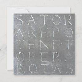 Sator Rotas Square Kaart