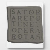 Sator Square Fotoplaat (Voorkant)