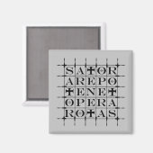 SATOR Square [ZWART] Magneet (Voorkant / Achterkant)