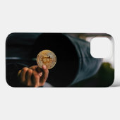 Satoshi Gold Bitcoin Case-Mate iPhone Case (Achterkant (horizontaal))