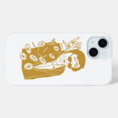 Satoshi Nakamoto staat in brand Case-Mate iPhone Case (Achterkant (horizontaal))