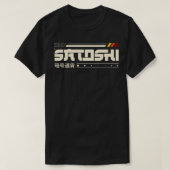 Satoshi Nakamoto T-shirt (Design voorkant)