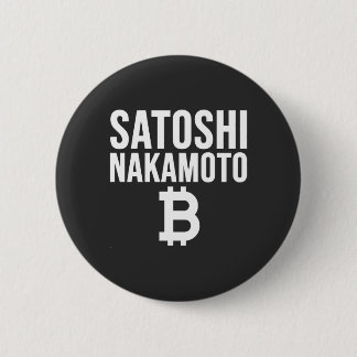 Satoshi Nakamoto White Editie Ronde Button 5,7 Cm