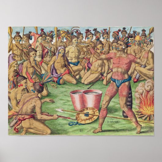 Satoutiona Prepares for Battle Poster (Voorkant)