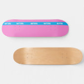 Sattered tape persoonlijk skateboard (Horizontaal)