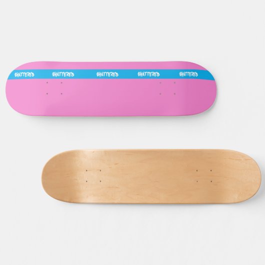 Sattered tape persoonlijk skateboard (Horizontaal)