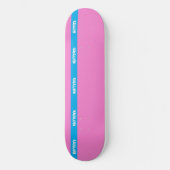 Sattered tape persoonlijk skateboard (Voorkant)